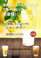 イオンセントラルスクエア静岡店レモンサワー